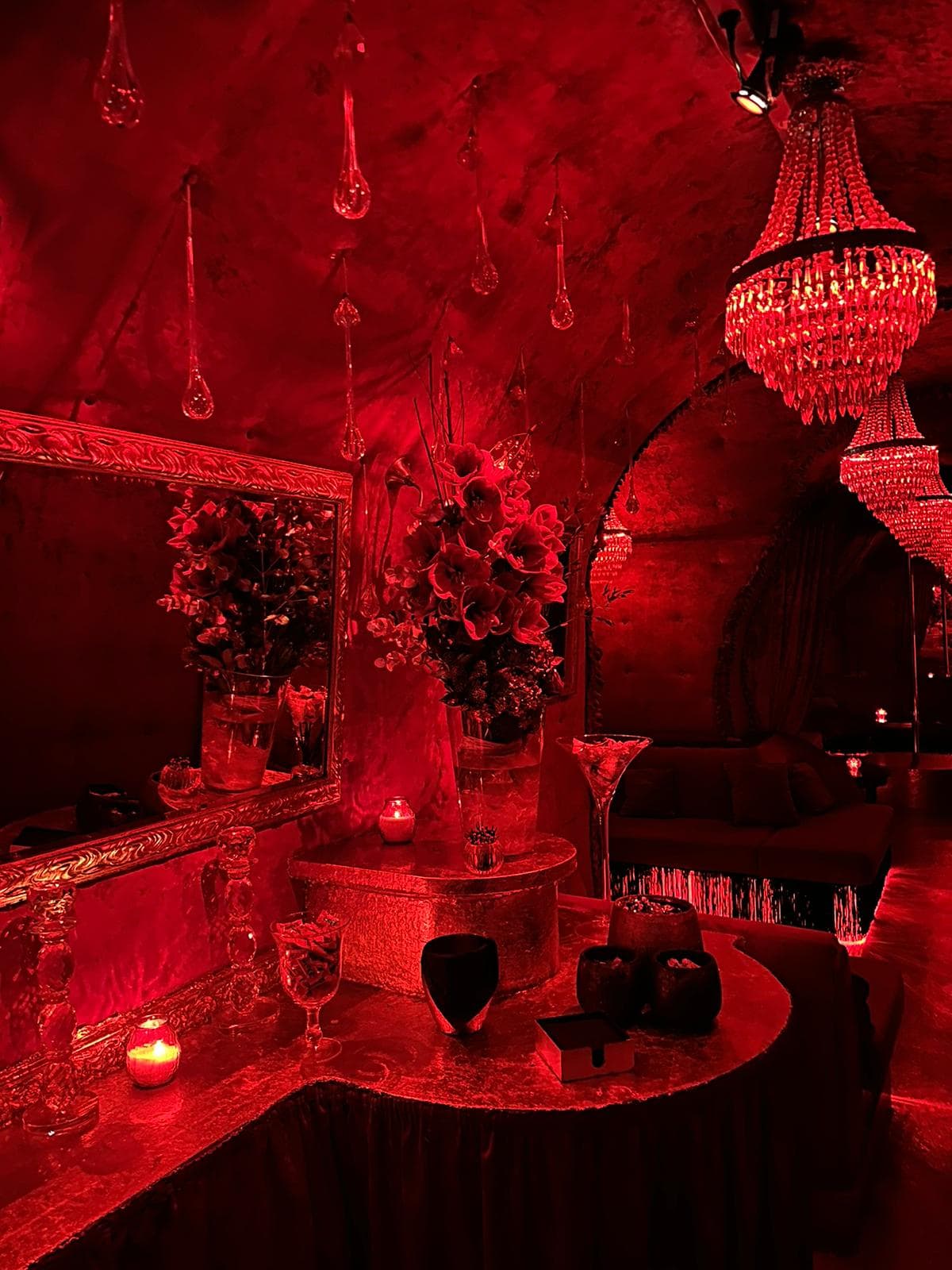 Festive and naughty atmosphere
